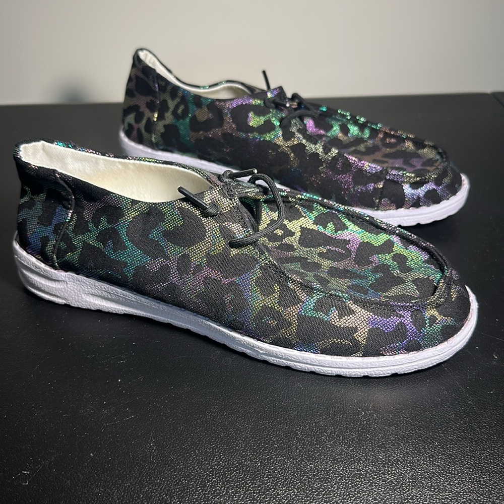 Iridescent Leopard Shoes